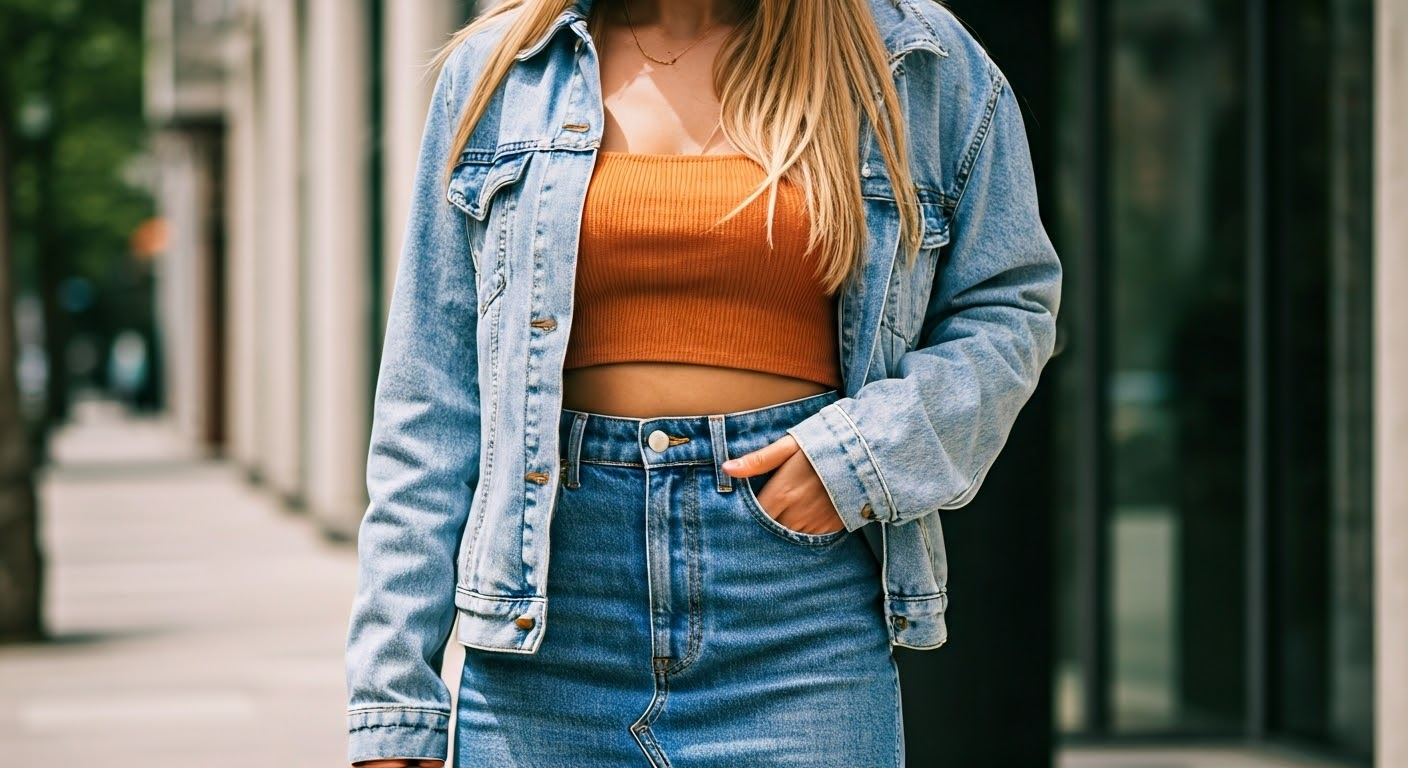 Classic summer denim outfit